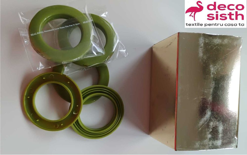 Inele tip capsa pentru perdele/draperii