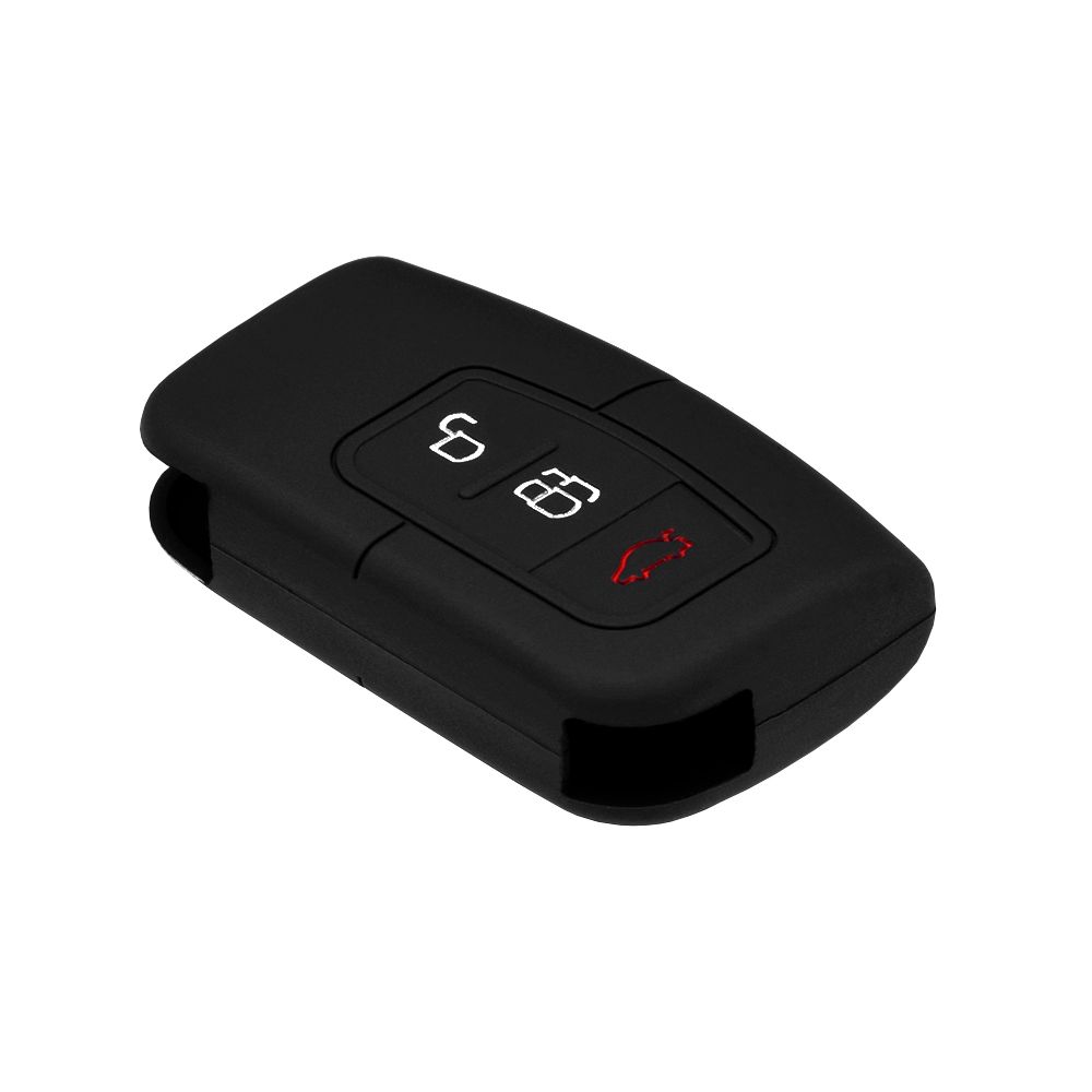 Techsuit - Car Key Case (1011.11) - Ford Kuga, Focus, S-Max - Black