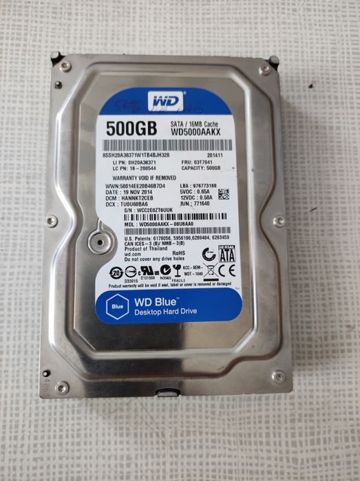 Жёсткий диск WD Blue