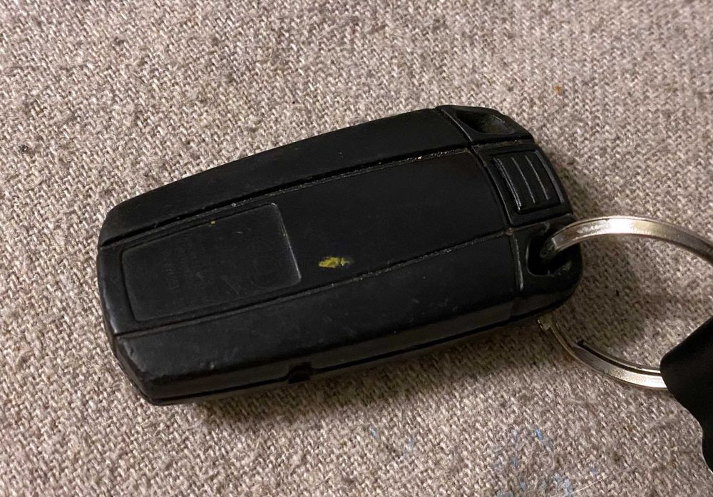 Telecomandă cu 3 butoane OEM BMW E60 E87 E90 originală, 868 MHz