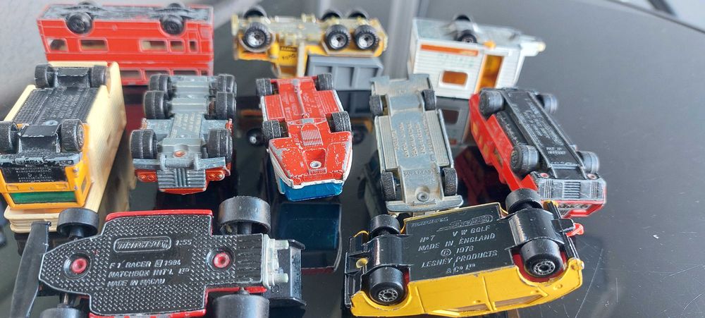 Мачбокс. Лот от 10бр. метални колички MATCHBOX