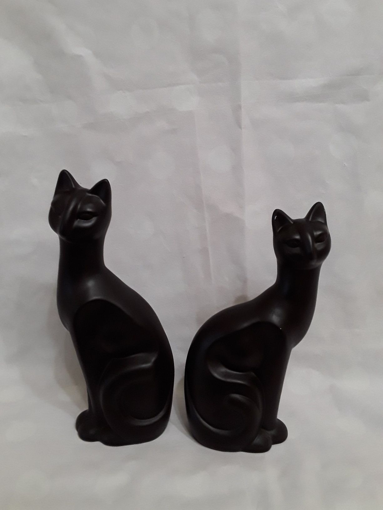 Pereche pisici,  ceramica, piese deosebite