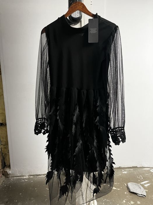 Официална черна рокля