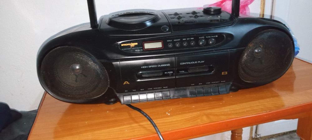Radio CD casete MP3 player