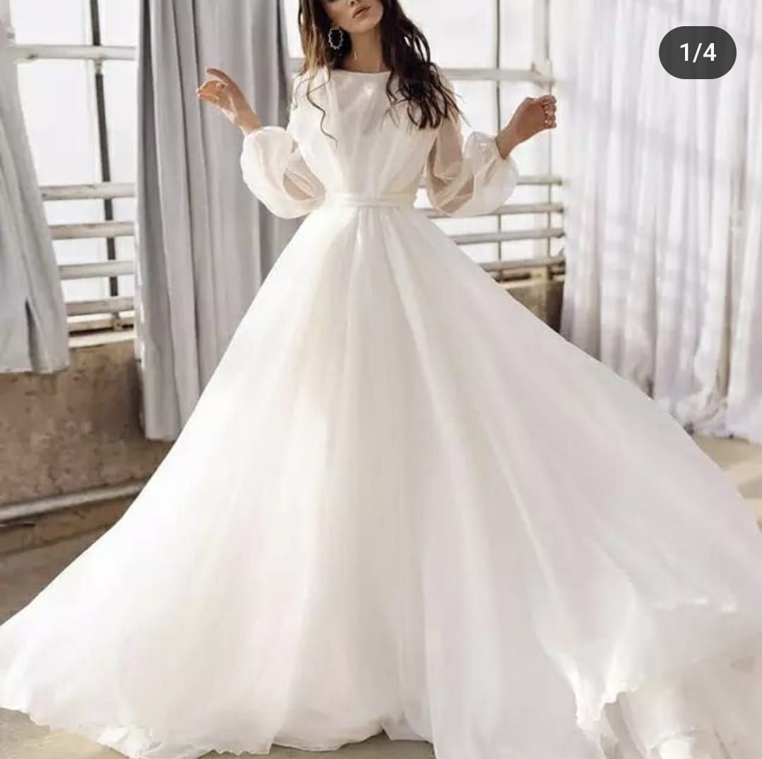 Распродажа. Продается новое красивое платье на свадьбу узату
