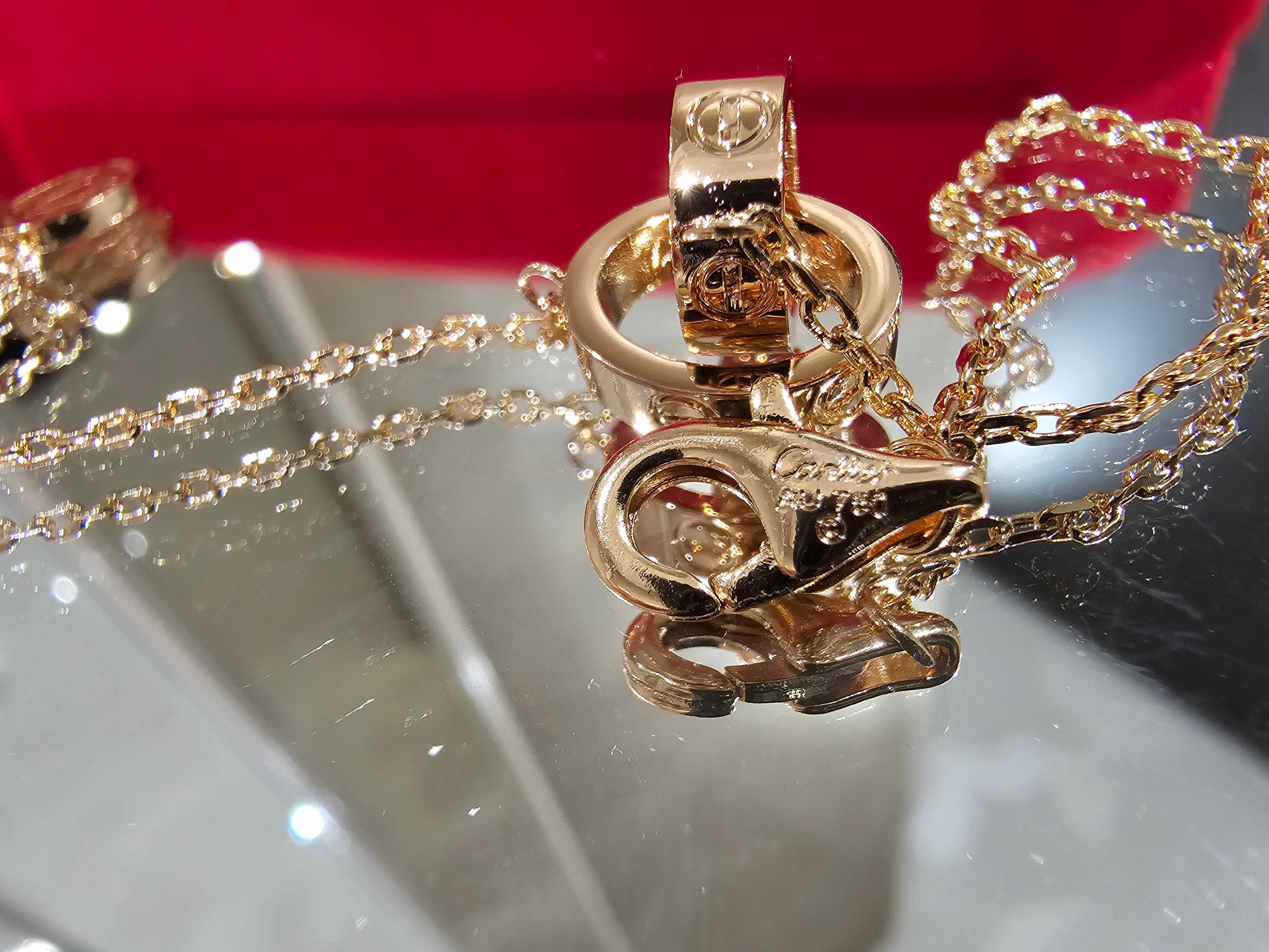CARTIER Love Rose Gold Chain Мъжка / Дамска Гривна