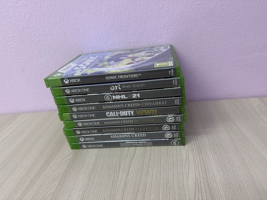 Диски для Xbox One игры для Хбок оригиналы идеал 9 дисков есть Xbox