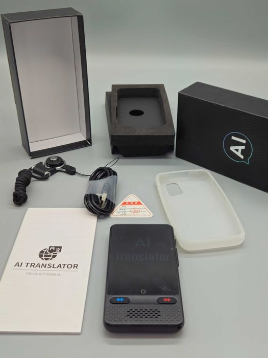 AI преносим преводач 138 езика, превод и офлайн , тъчскрийн и ChatGPT