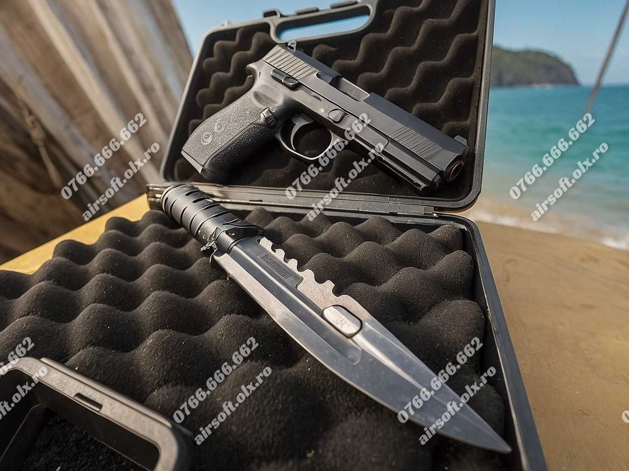 Pistol HDP V.3 (De Putere Mare 24.5JOULI) Co2 Cu Aer Comprimat - NOU!!