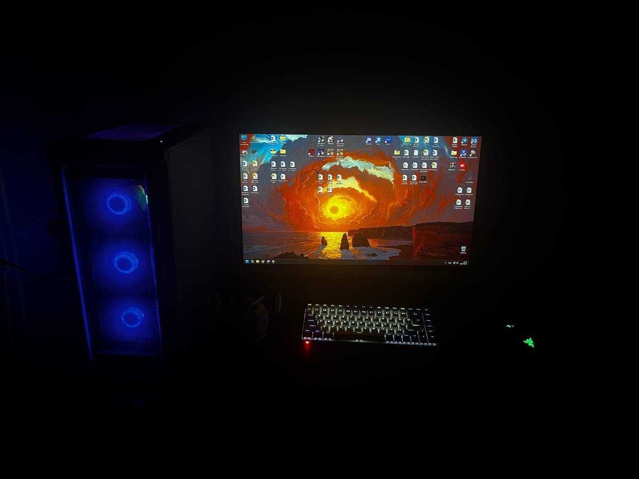 Современный Игровой компьютер в сборе, i5 12400f, 3060, ssd 1tb