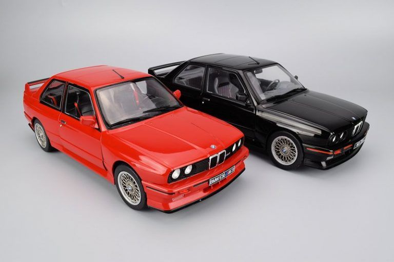 SOLIDO BMW M3 E30 an 1990 red macheta din metal scara 1:18