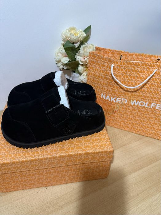 Saboti Naked Wolfe piele naturala