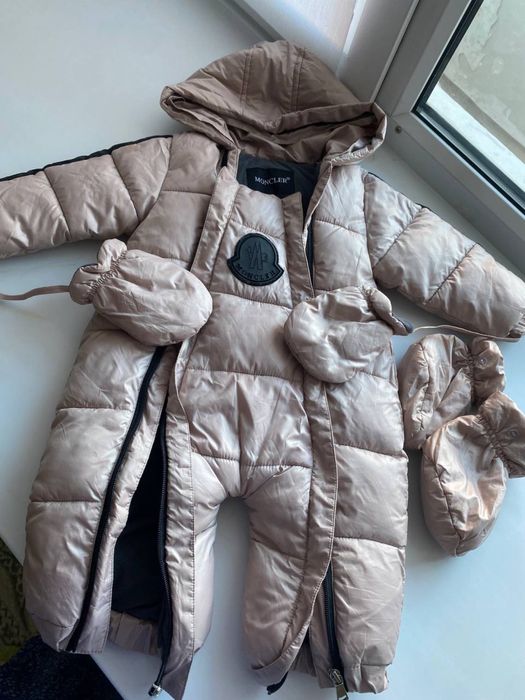 Куртка комбинезон зимний детский Monclear