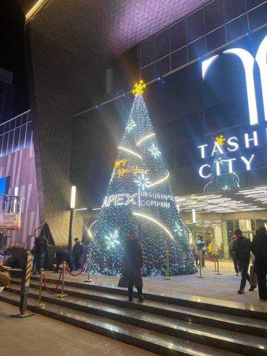 Новогоднее оформление, Ёлки/Гирлянды/Ветки/Фигурки/Дед морозы