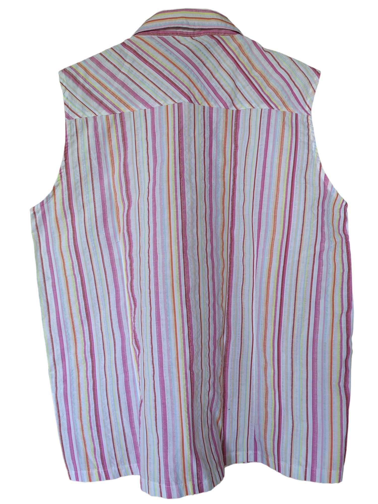 Дамска риза без ръкави Sonja Blanke, Многоцветна, 70x59 см, 44