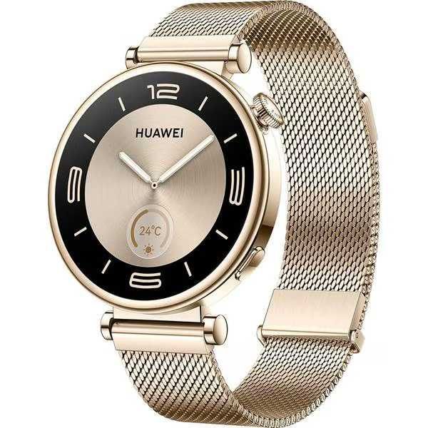 Smartwatch HUAWEI Watch GT4 41mm Gold Milanese Strap Sigilat Garantie