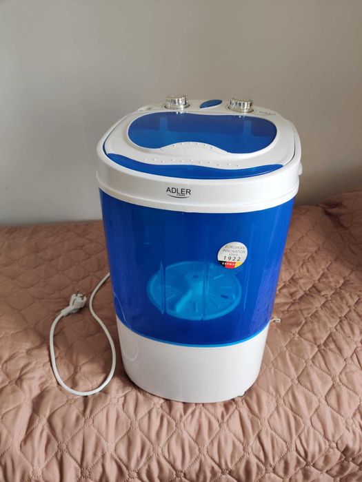 Мини пералня ADLER AD8051 – работеща, без кошчето за центрофуга