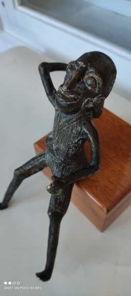 Sculptura , statueta abstracta , bronz