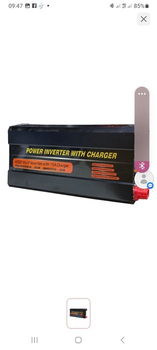 Продам инвертор преобразователь 24v/220v/4000w