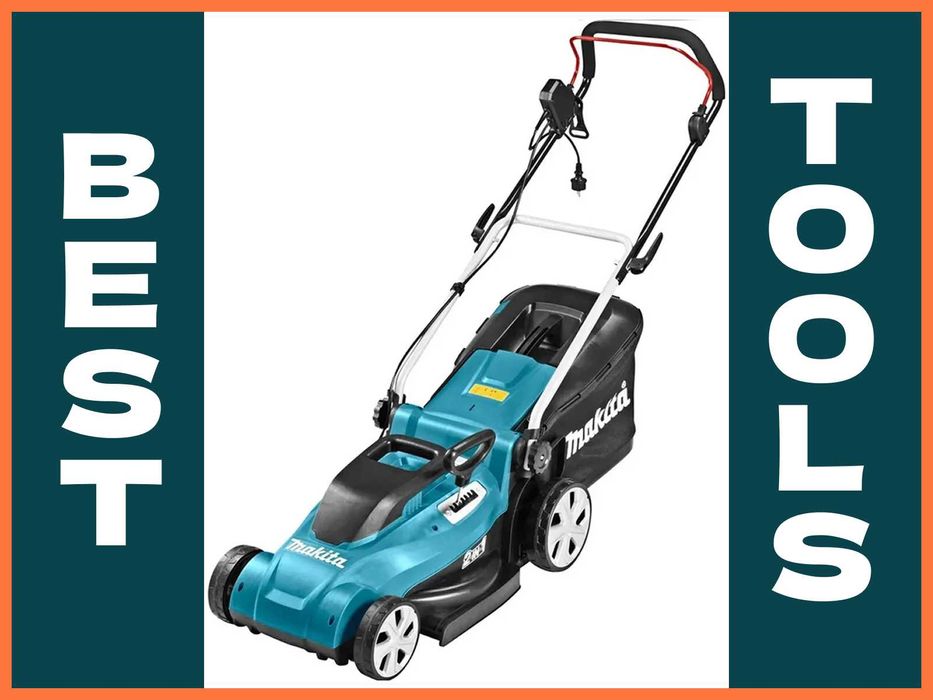 Оригинал Электрическая газонокосилка Makita ELM4120. Гарантия бор