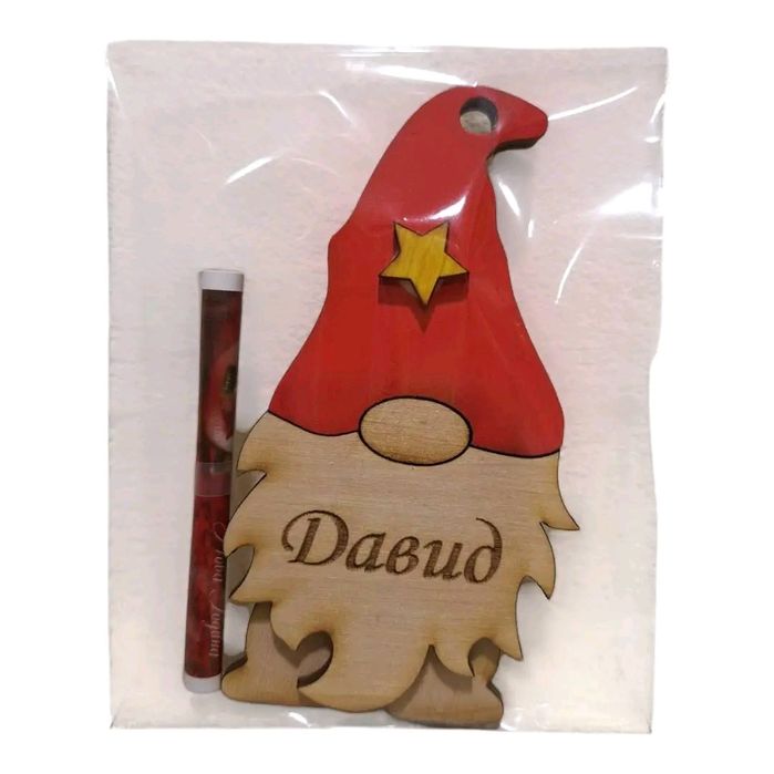 Коледни играчки с персонализирано име