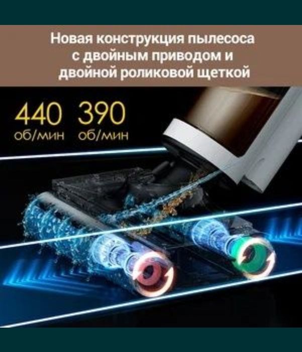 Deerma VX 910 W моющий с сушкой
