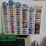 Suport blistere 6 Coloane doar pentru hotwheels