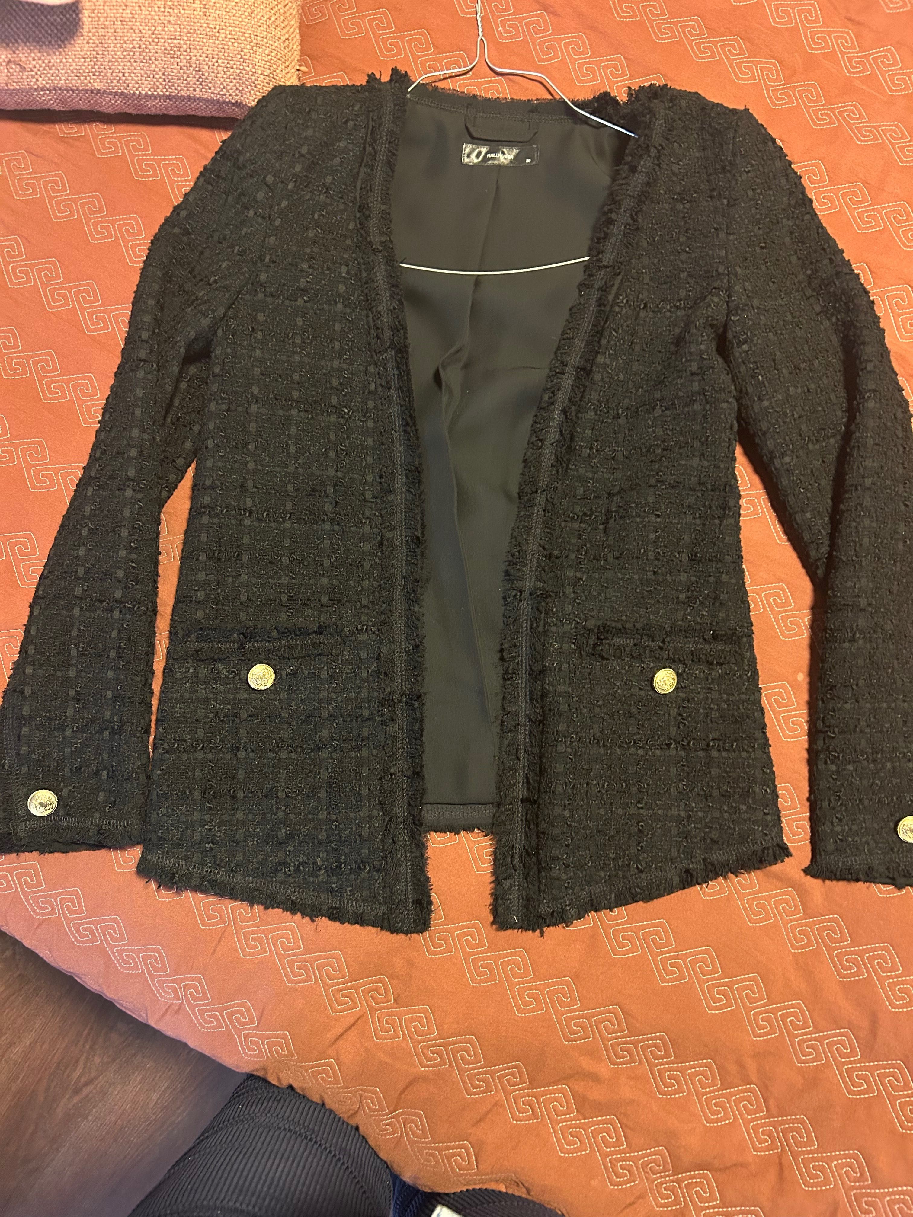 Ново сако на Зара 36 Zara туид, букле, пепит