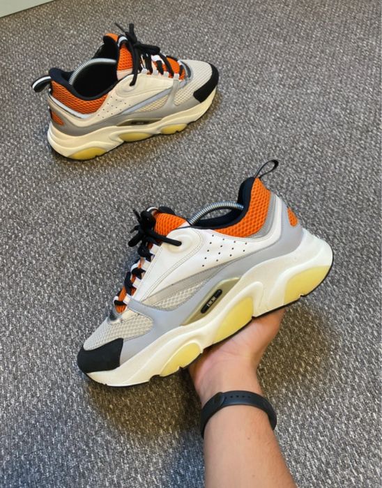 Dior B22 low Orange Grey marime 44