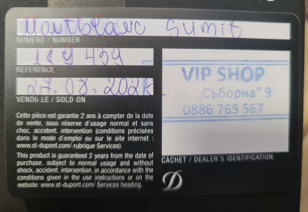 Smart Watch Часовник Montblanc Summit 2