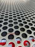 Tabla inox aluminiu si otel perforata