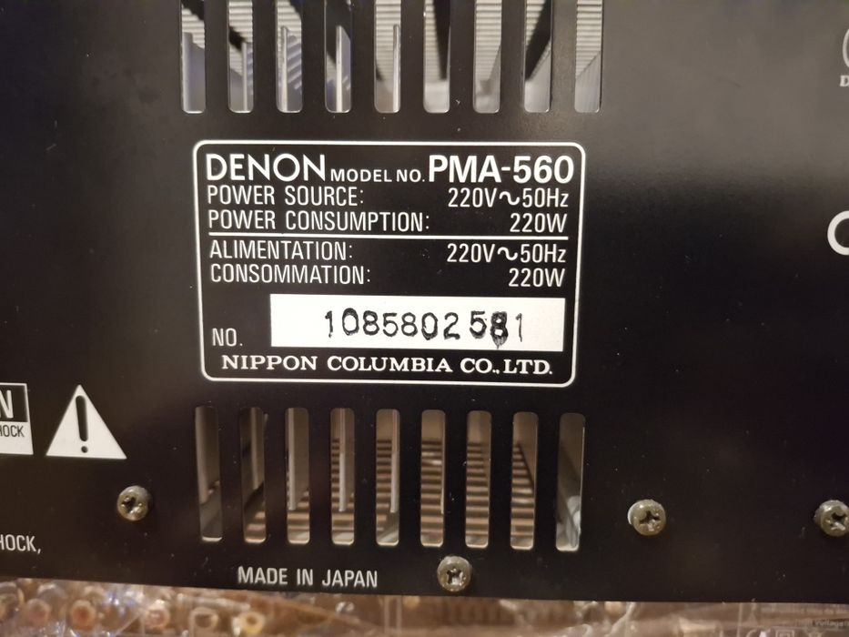 Vand statie Denon 2×110 w