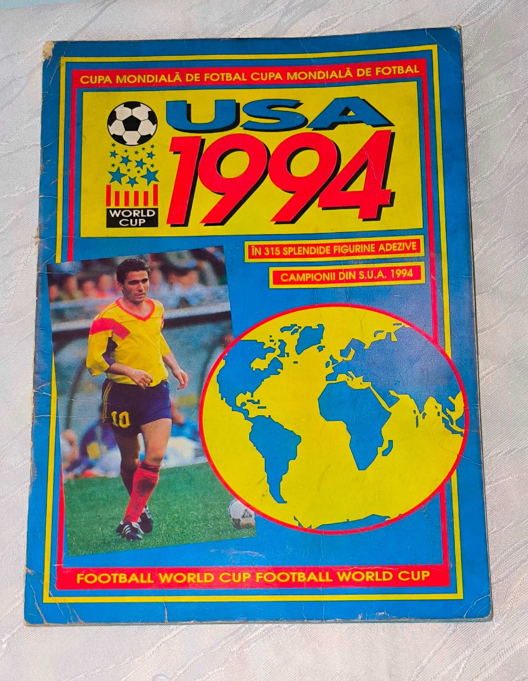 Foarte Rar! Campionatul Mondial De Fotbal Din Sua 1994, Album Complet