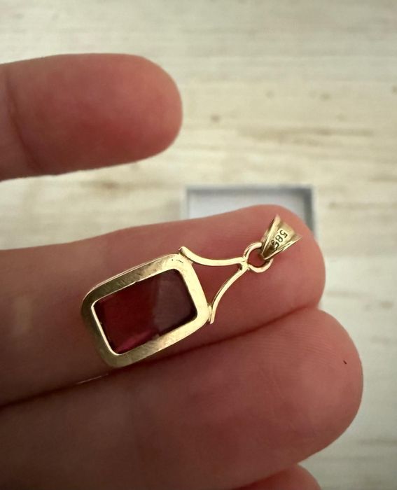 set aur 14k 585 turmaline