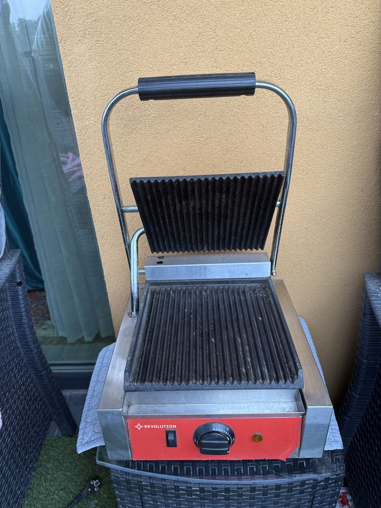 Profesional Revolution Grill de contact,panini,toaster,sandwich,inox