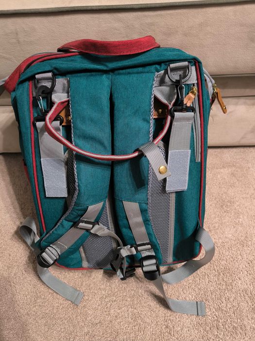 Нова бебешка раница good mum 3в1 с вграден повивалник.