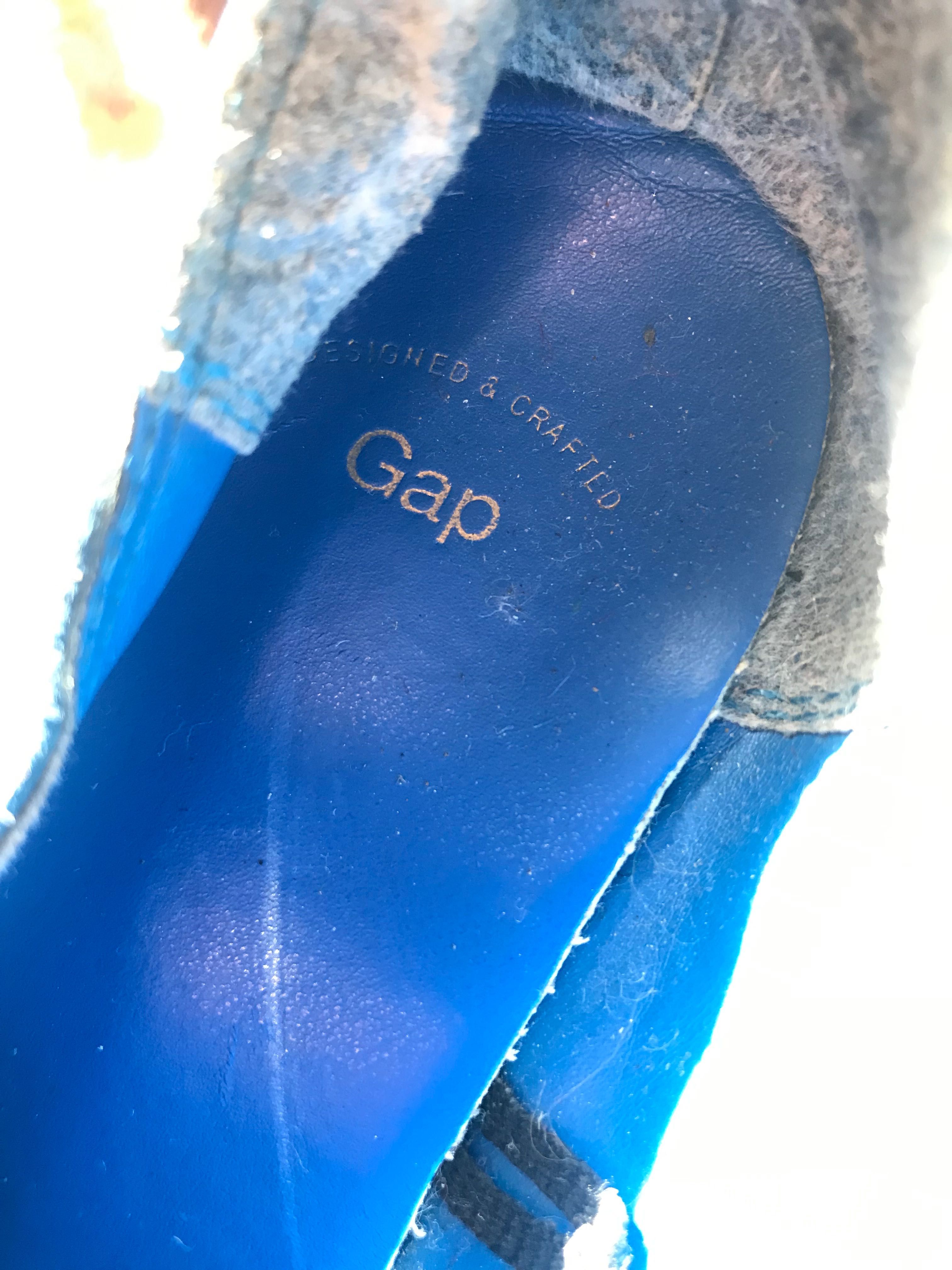 Замшевые женские туфли,фирмы gap