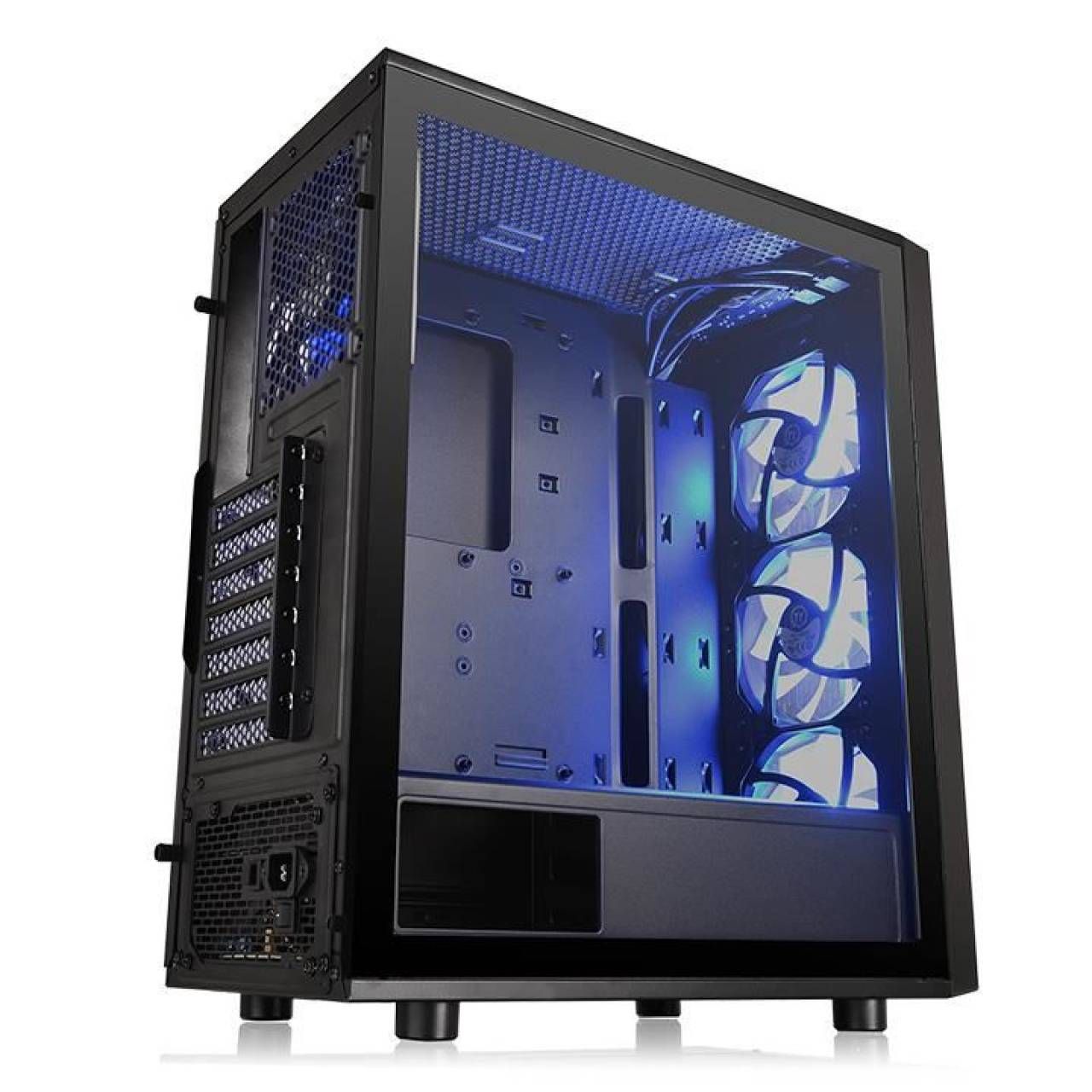 Carcasa Thermaltake Versa J25 Tempered Glass RGB