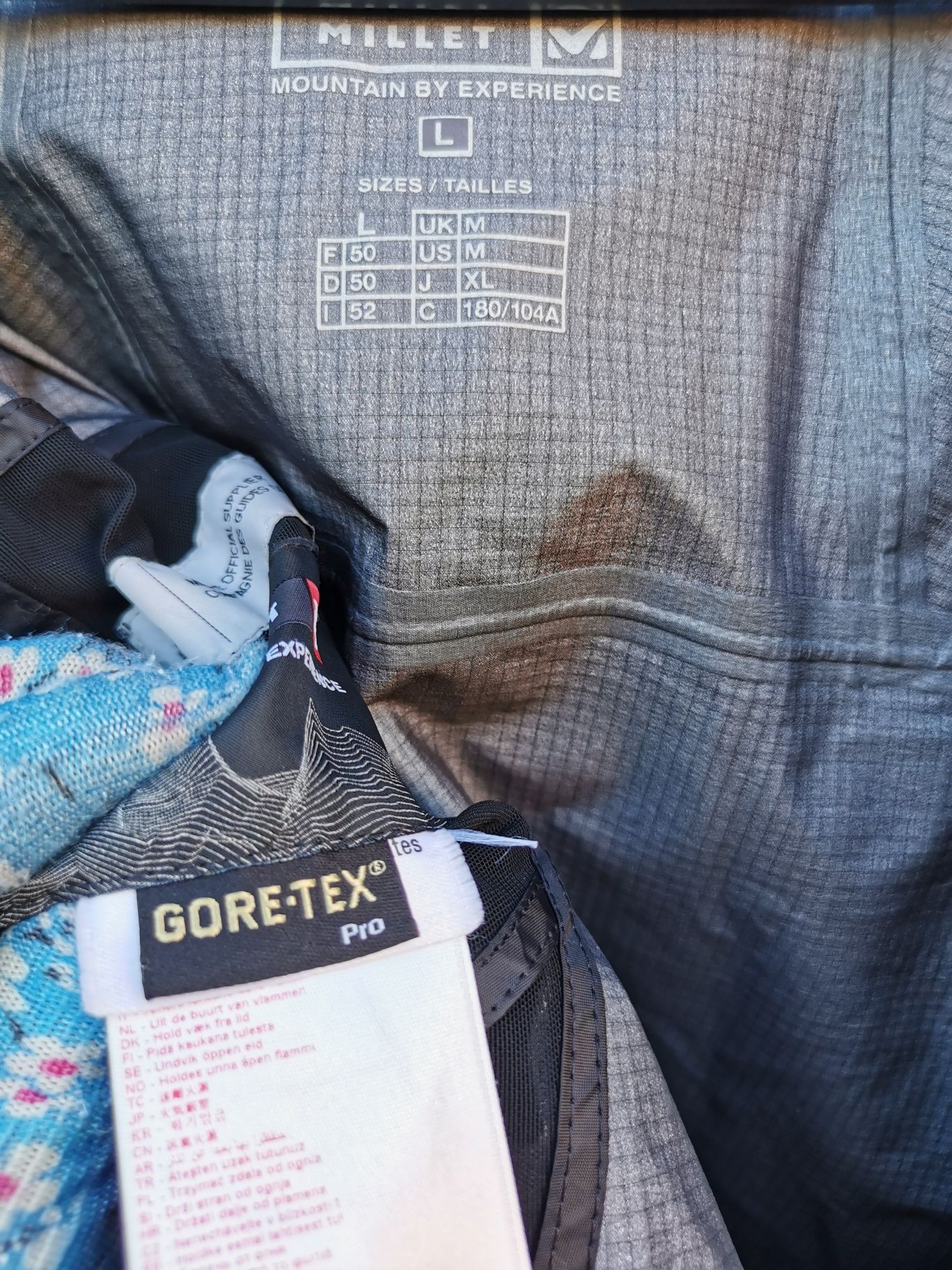 Geacă hardshell Millet Trilogy Goretex Pro L bărbați, alpinism
