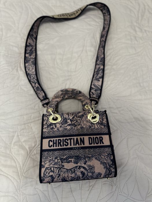 Сумочка текстильная под Диор
