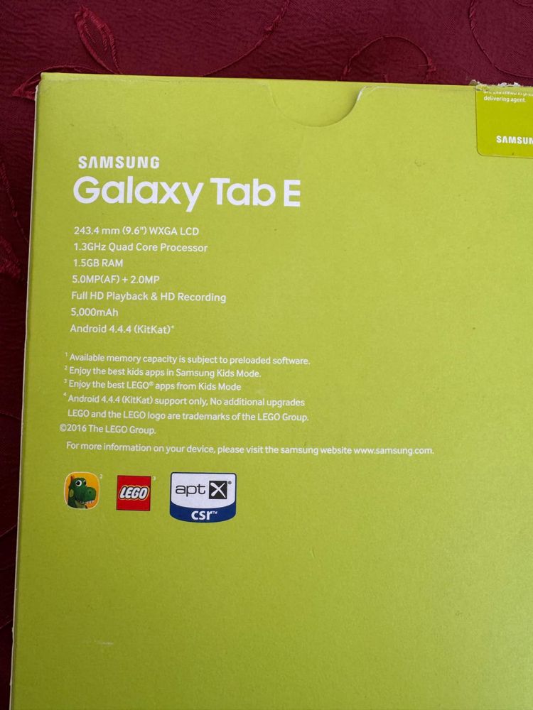 Samsung Galaxy Tab E 9.6