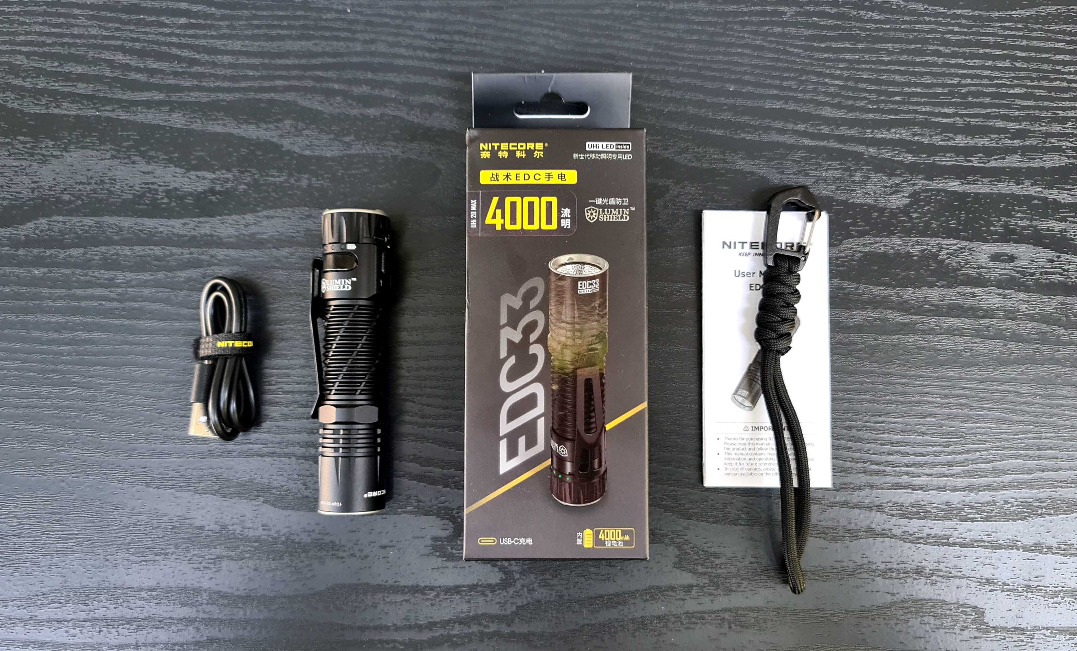 Nitecore EDC33 4000Lm нов