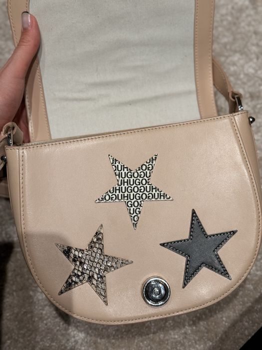 Geantă Hugo Boss din piele