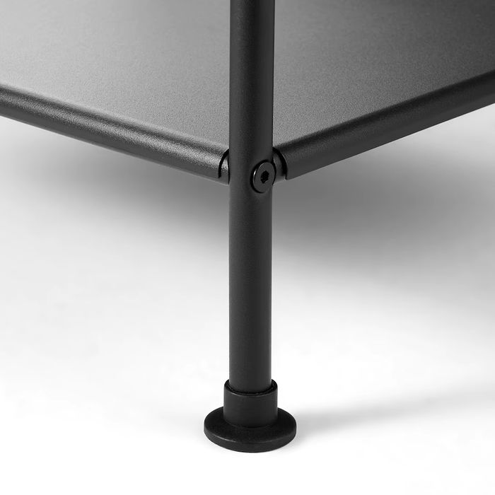 Висока стоманена етажерка за баня