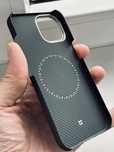 Husa iphone 15 carbon kevlar armida