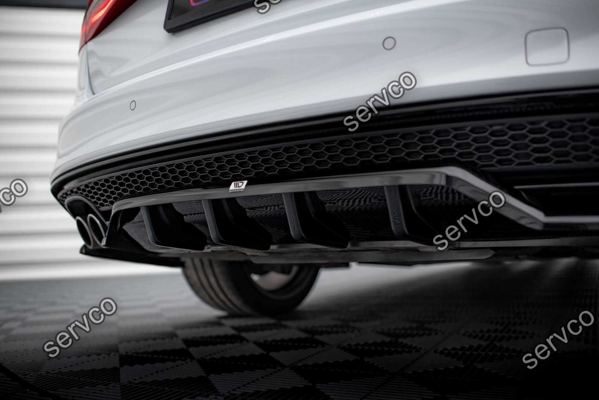 Prelungire bara spate Audi A4 Competition B8 2011-2015 v1  Maxton