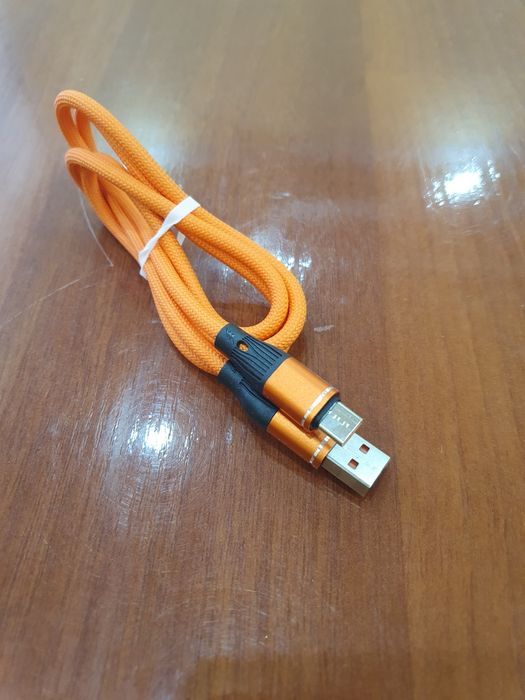 Sifatli orange micro-USB kabel