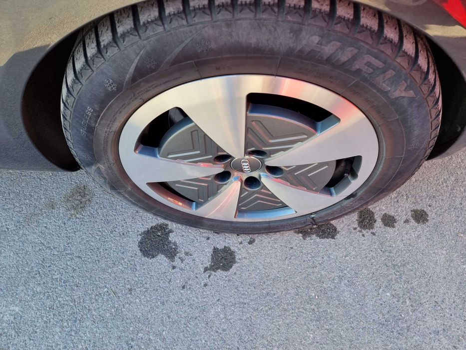 4бр джанти 17 5x112 със зимни гуми 225/55 17 за Ауди А6 А8 VW Skoda