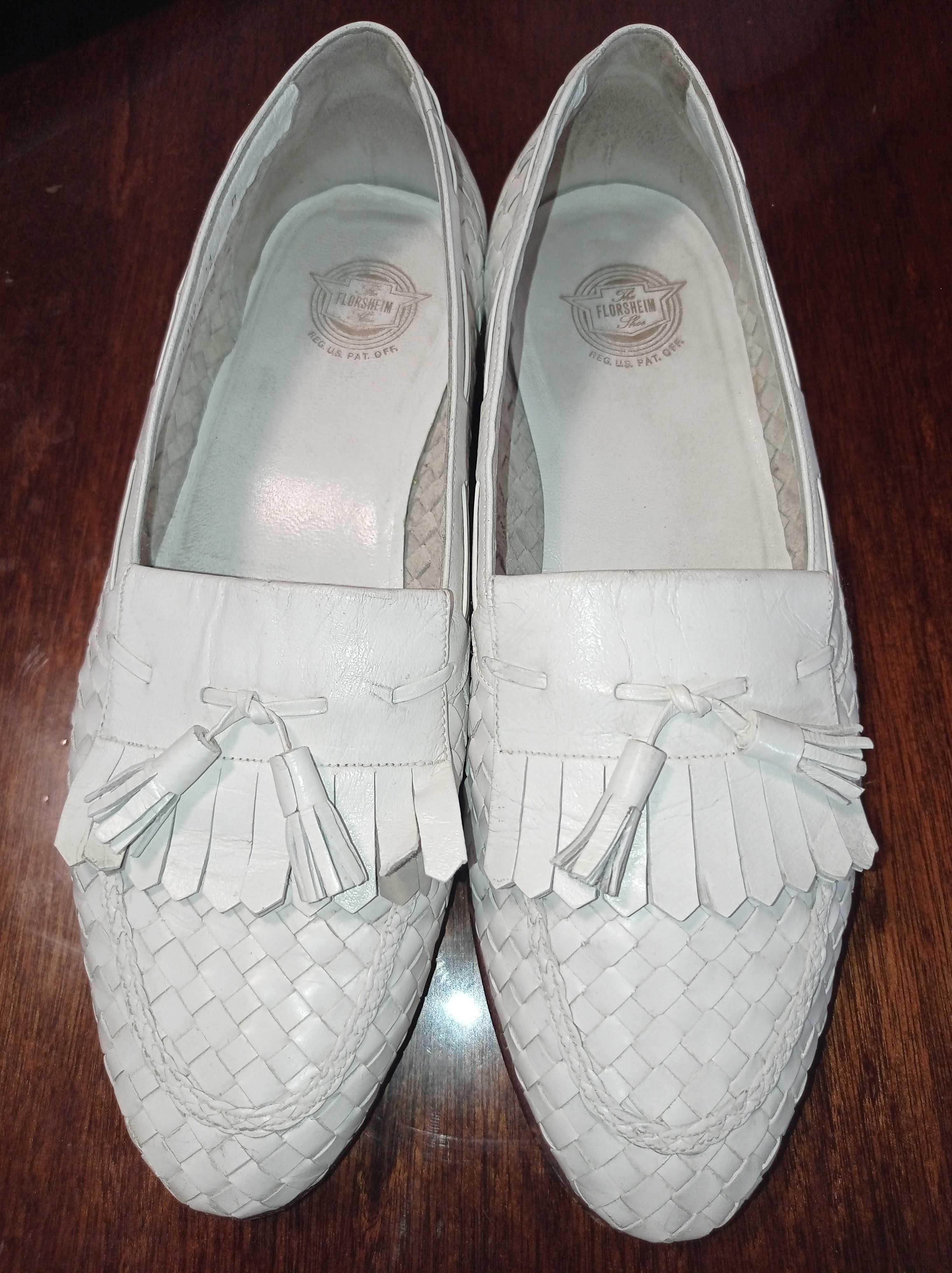 Мокасини бели Florsheim US 11