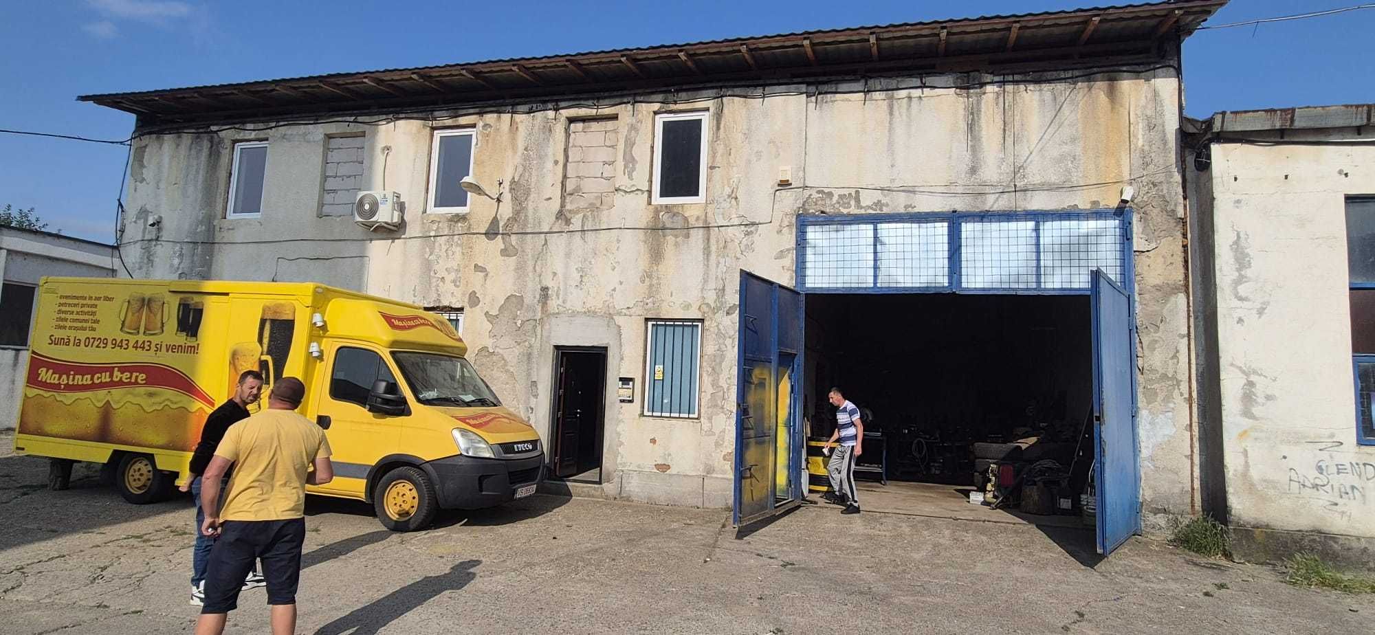 Hala productie birouri 700 mp parcare pt distributie service acces DN